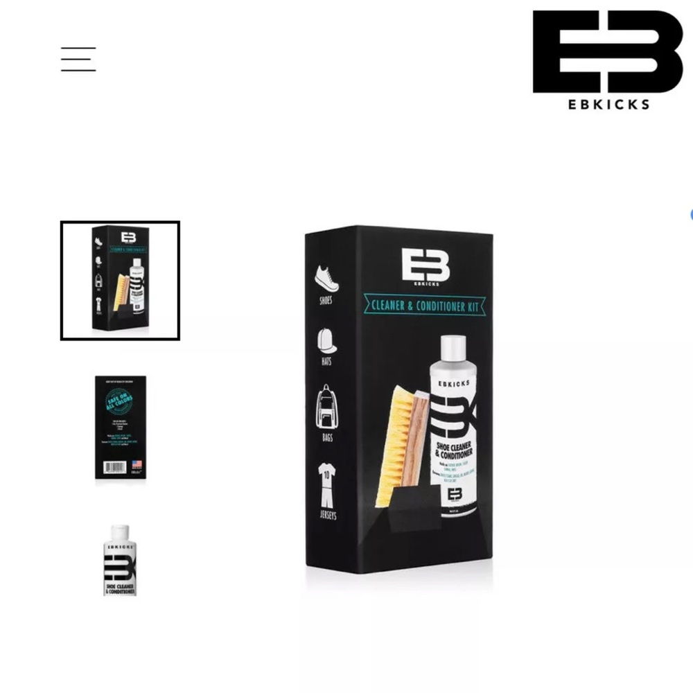EB Kicks Shoe Cleaner & Conditioner Kit